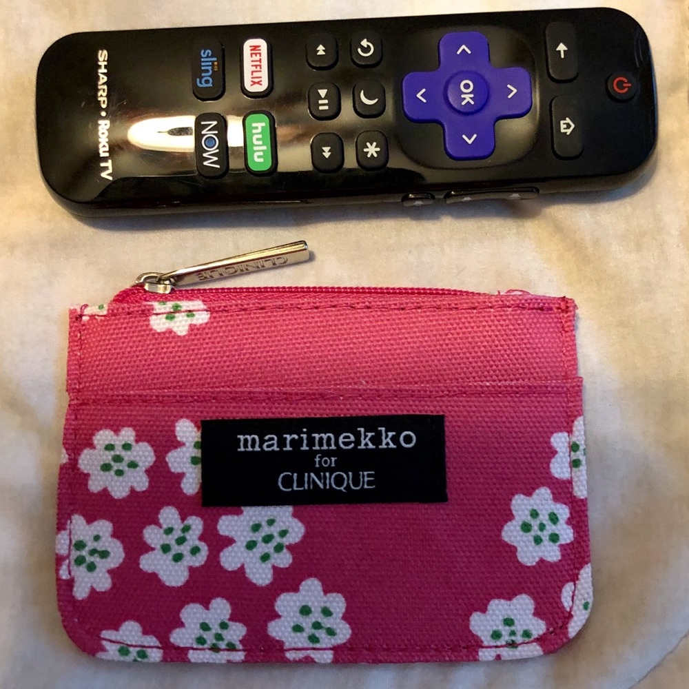 Marimekko coin purse for Clinique